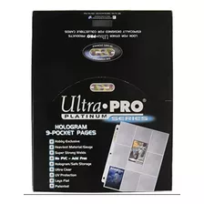 Hojas Ultra Pro Platinum 9 Bolsillos