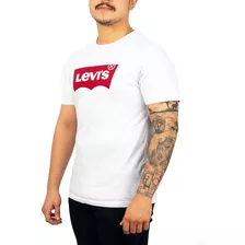 Camiseta Levis Masculina Tradicional Branca 