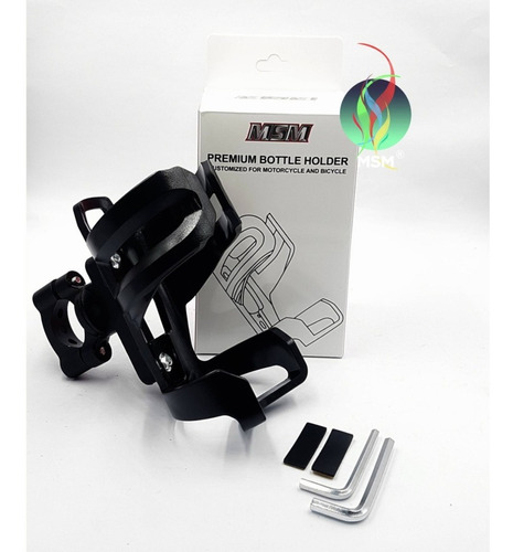 Holder Ajustable P/bebida Compatible Para Moto Y Bicicleta Foto 3