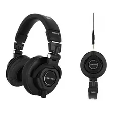 Auriculares Kurzweil Hdp1 Profesional Plegable De Estudio Color Negro