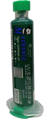 Pcb Uv Solder Mask Mechanic Mascara Antisoldante Luz Uv 10cc