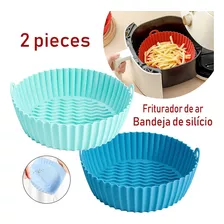 20 Cm Para Airfryer Liner Plate, Silica Gel Basket