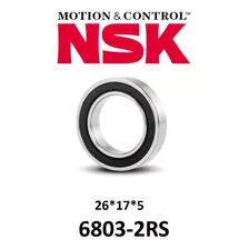 Rodamiento Sellado Nsk 6803-2rs