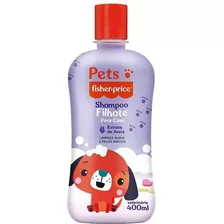 Shampoo Para Cães Filhotes Fisher Price Pet Pelo Macio 400ml