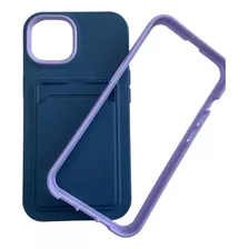 Case Dos En Uno Tarjetero Para iPhone 13 Y iPhone 14