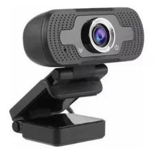Full Hd 1080p Webcam Microfone Visão Computador Câmera Cor Preto