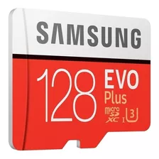 Tarjeta De Memoria Samsung Mb-mc128ga/am Evo Plus Con Adaptador Sd 128gb