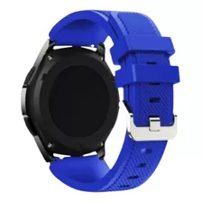 Pulseira Confort Compatível Garmin Venu 3s 45mm, Xiaomi E500 Cor Azul Bic