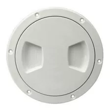 Tampa De Inspeção Em Pvc 170mm Lancha Barco Cor Branco