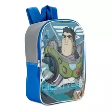 Mochila Escolar Toy Story 15 Pulgadas Preescolar Correas Ajustables Color Azul