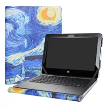 Funda P/ Laptop Alapmk, Diseño Noche Estrellada, Para Hp