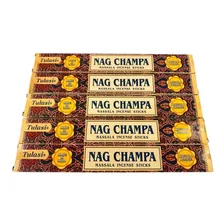 Incenso Indiano Massala Tulasi Nag Champa - Kit Com 5 Cxs