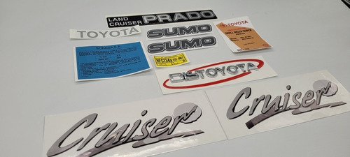 Toyota Prado Sumo Calcomanias Y Emblemas Version Cruiser  Foto 4