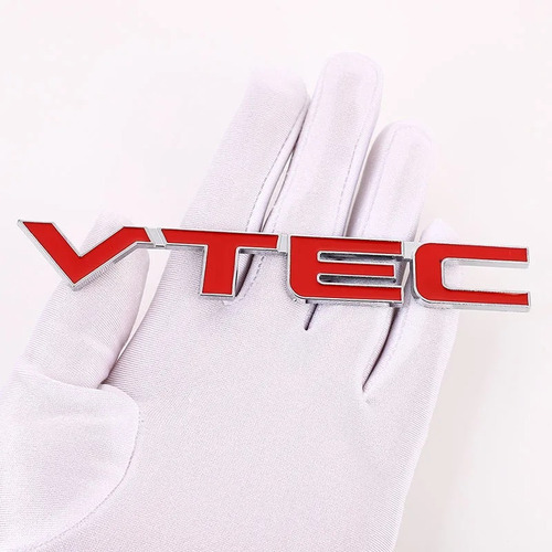 Metal Vtec Emblema Insignia Pegatina For Honda Vtec Accord Foto 7