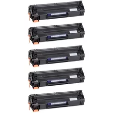 Oferta Kit 5x Cartucho Toner Compatível Hp 285/435/436a 85a