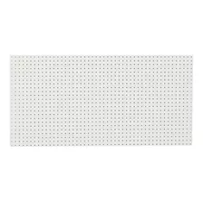 Chapa Perfurada Pegboard Painel Ferramentas Branco 120x61cm