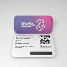 Esim 5g Global +70 Países - 20gb - 30 Dias - Three