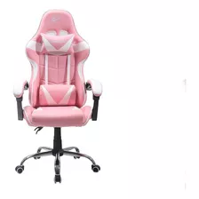 Cadeira Gamer Havit - Gc933 Ultimate - Rosa E Branca