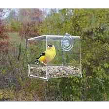 Songbird Essentials Clear View Mini Window Feeder