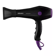 Secador De Pelo Siegen Sg-3049 2 Velocidades 1800 W Color Negro