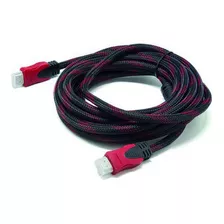 Cable Hdmi 10 Metros Doble Filtro Mallado Punta Dorada 