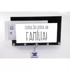 Porta Chaves Cartas Familia Êh, Familia Âh