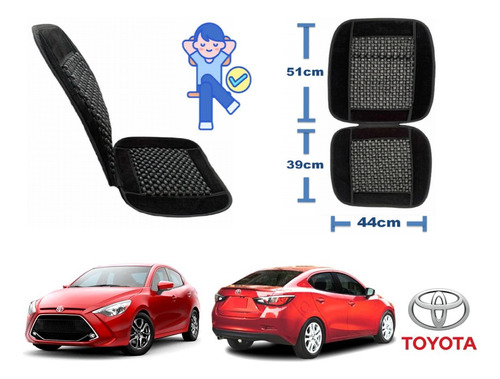 Respaldo + Cubre Volante Toyota Yaris R 2016 A 2019 2020 Foto 4