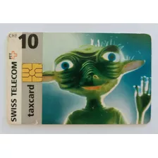 Suiça Cartão Telefonico Antigo E.t.