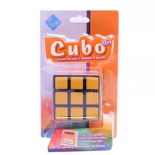 Cubo Magico 3d Juego 3 X 3 El Duende Azul Simil Rubik