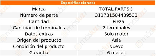 Motor Ventilador Enfriamiento 2 Term Skylark L4 2.5l 86/91 Foto 4