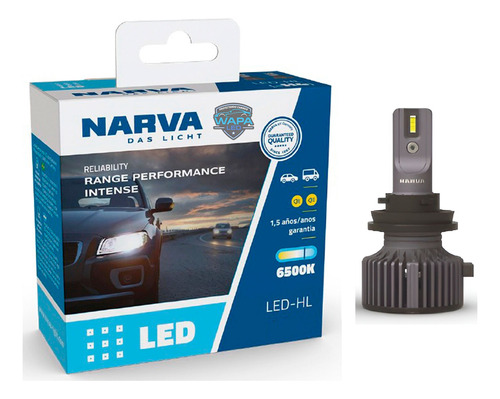 Par Bombillos Luces Led H1 H4 H7 H11 Narva Original Aleman Foto 5