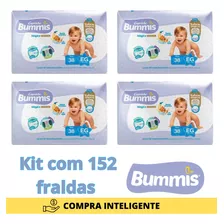Fralda Bummis Eg Compra Inteligente Kit Com 152 Fraldas 