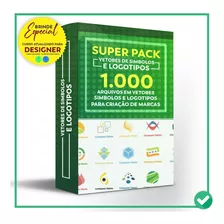 Pacote De Vetores E Logotipos - Superpack C/ 1000 Logomarcas