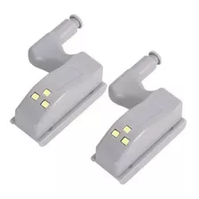 Lamparas Led Para Gabinete Bisagra D Luz Blanca 20 Pzas