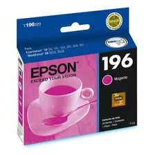 Cartucho De Tinta Epson Magenta P/ Stylus T196320 (eps02)