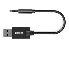 Adaptador Receptor Bluetooth Para Carro Con Cable 3.5 