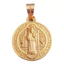 Medalla Oro 14k San Benito