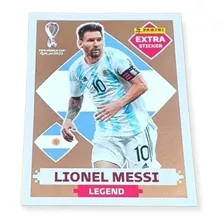 Figurinha Extra Bronze Lionel Messi Copa Do Mundo 2022