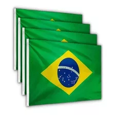 Bandeira Do Brasil Dupla Face Copa Do Mundo 1,50 X 0,90