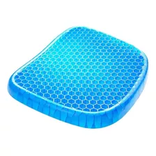 Almofada Azul Gel Assento Silicone Escara Ortopédico Eggsit