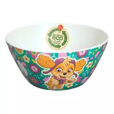 Bowl Cereal Bamboo Ecologico Paw Patrol Niñas Sky