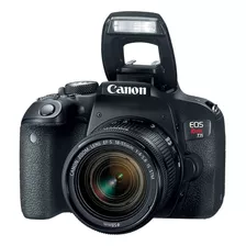  Canon Eos Rebel T7i Dslr C/ Lente 18-55mm E Cartão 128gb