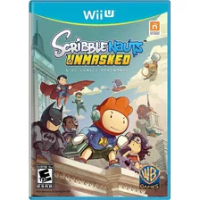 Juego Scribblenauts Unmasked Nintendo Wii U (físico) Ntsc-us