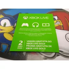 Live Gold - 2 Dias Xbox One Microsoft Original