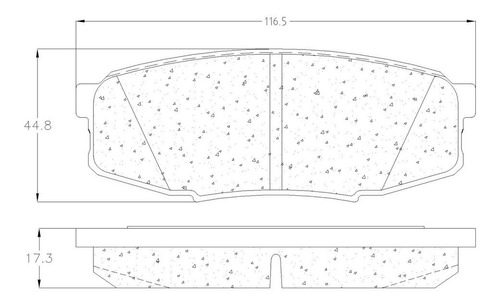 Balata Grc Trasera Lexus Lx570 2008-2011; 2013-2020 Foto 2