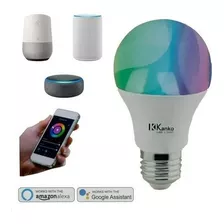 Smart Lâmpada Inteligente Kanko Wi-fi Cor Da Luz Rgb 110v/220v