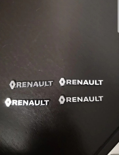 Emblemas O Embellecedores De Bocina De Renault Son 4 Piezas Foto 4