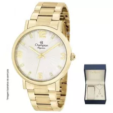 Relógio Champion Cn25636w Feminino Dourado