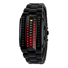 Obtiene Mens Binary Watches Matrix Led Sport Watch Relojes M