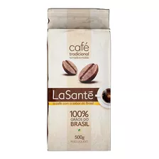 Café Torrado E Moído 100% Brasil Tradicional A Vácuo 500g La Santé